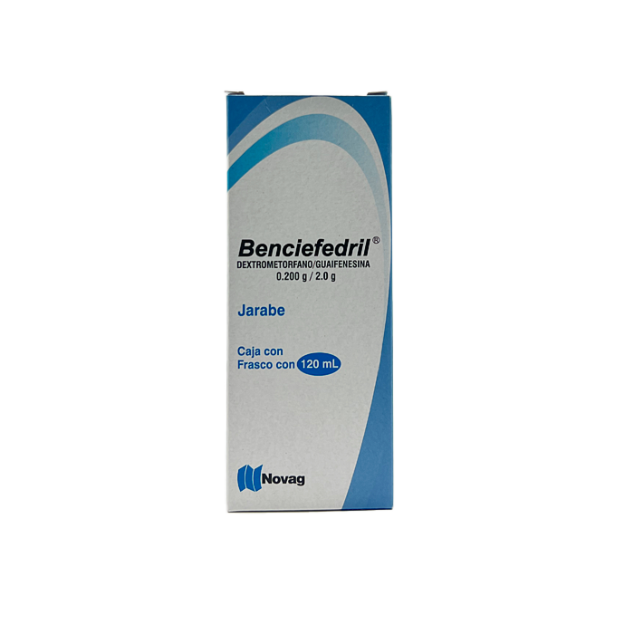 BENCIEFEDRIL JARABE Fco. 120 ML. 0.200-2.0 G/100 ML.