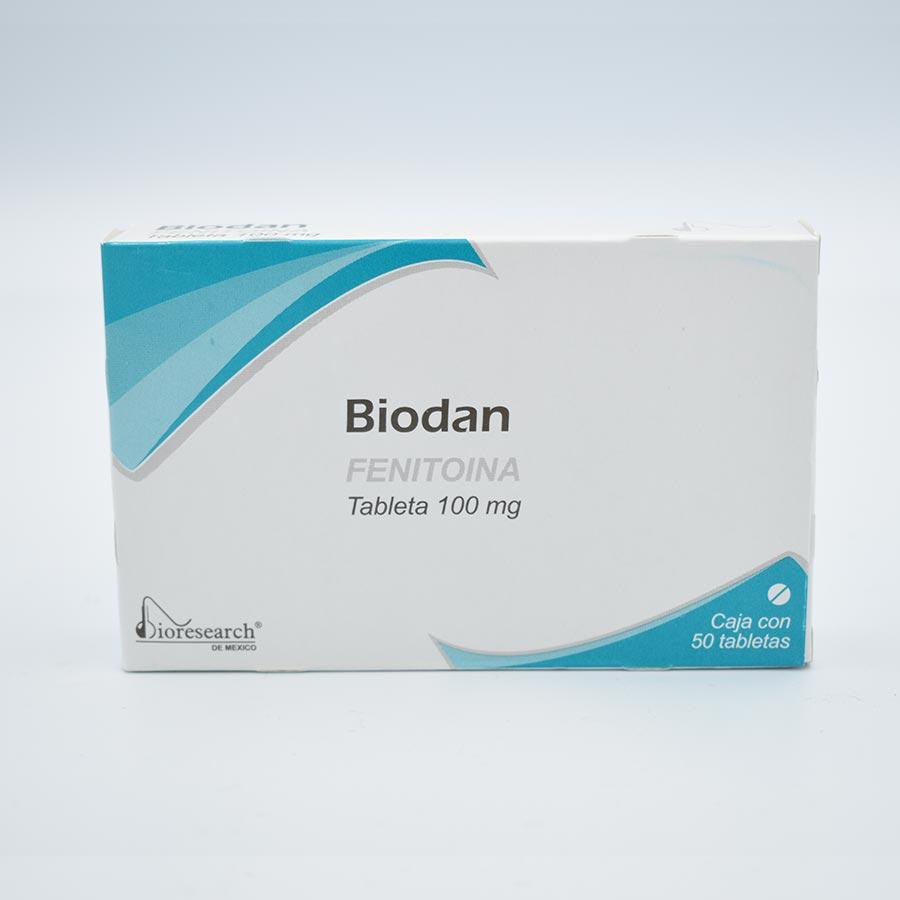 BIODAN c/50 TABS. 100 MG.