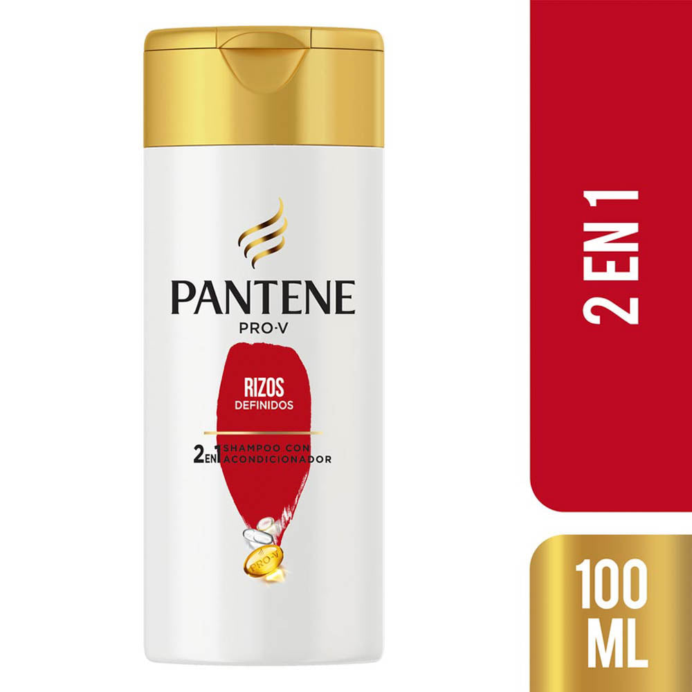 PANTENE PRO-V "Rizos Definidos" SHAMPOO 2en1 Fco. 100 ML.