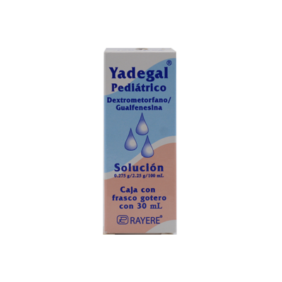 YADEGAL SOL. Pediátrico Fco. Gotero 30 ML. 0.275-2.25 G/100 ML.