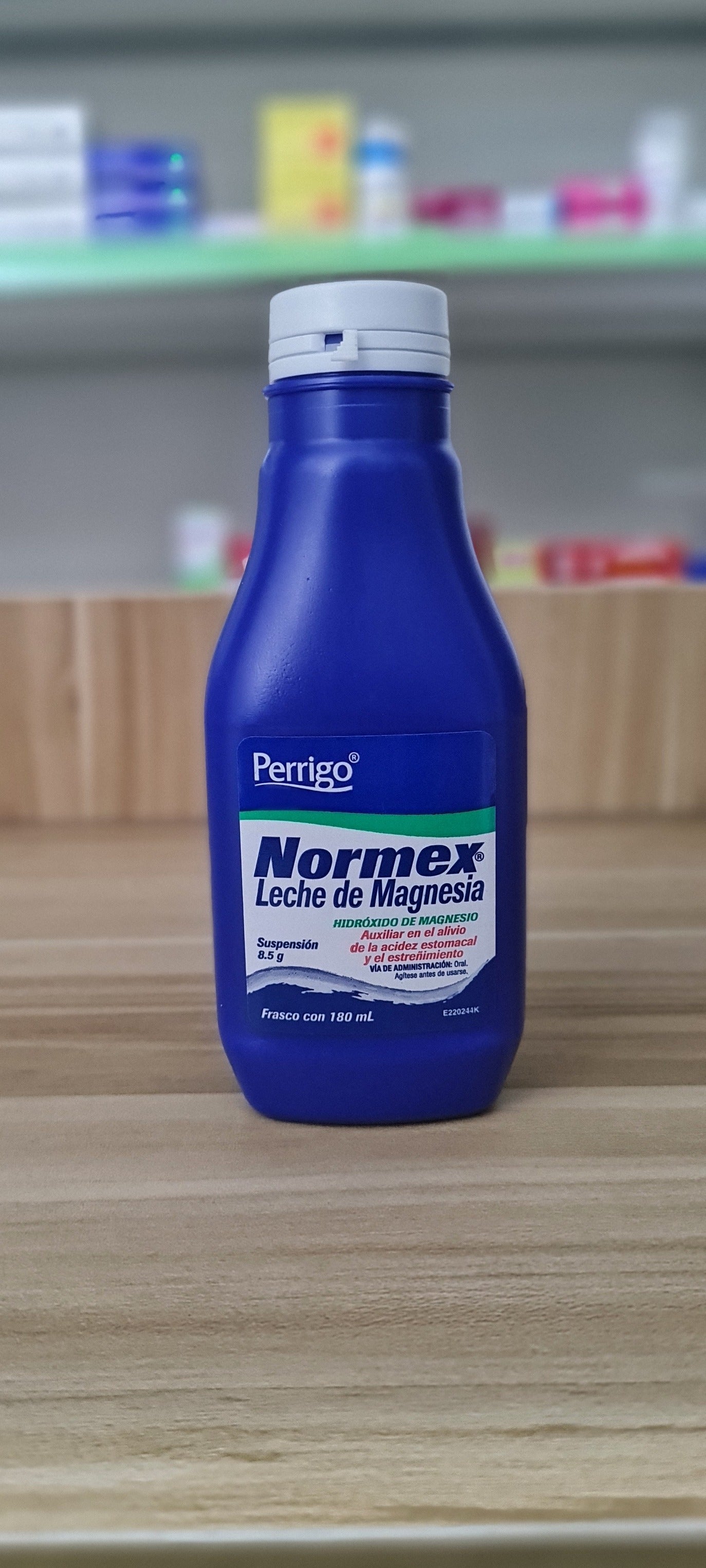 NORMEX Leche de Magnesia SUSP. Fco. 60 ML. 8.5 G/100 ML.