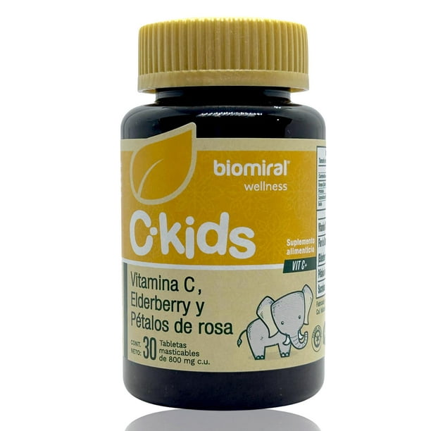 C-KIDS c/30 TABS. Masticables 800 MG.