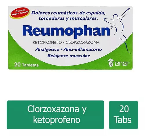 REUMOPHAN c/20 TABS. 250/50 MG.