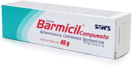 BARMICIL Compuesto CREMA Tubo c/40 G. 50mg-1g-0.1g/100 G.