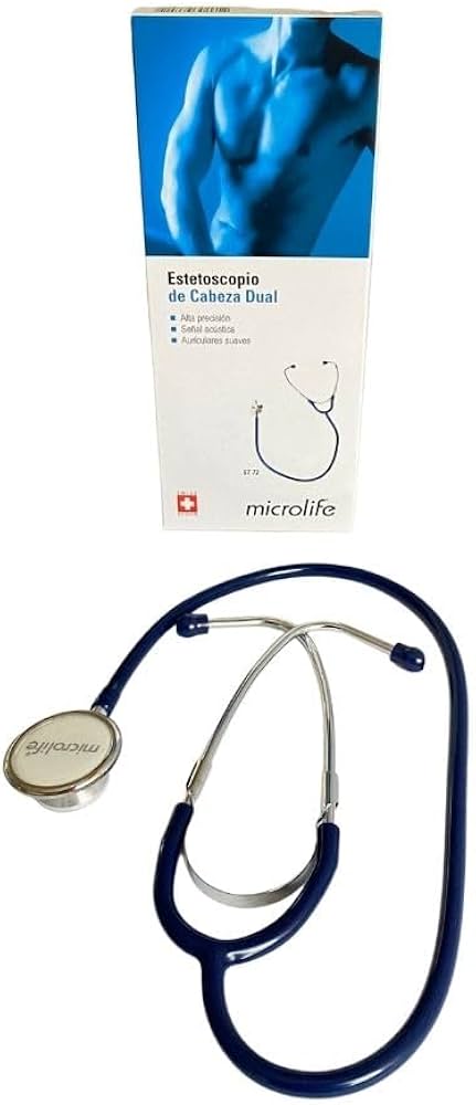 ESTETOSCOPIO DOBLE CABEZA "Rappaport" (Microlife) MOD. ST-77 c/1 Pza.