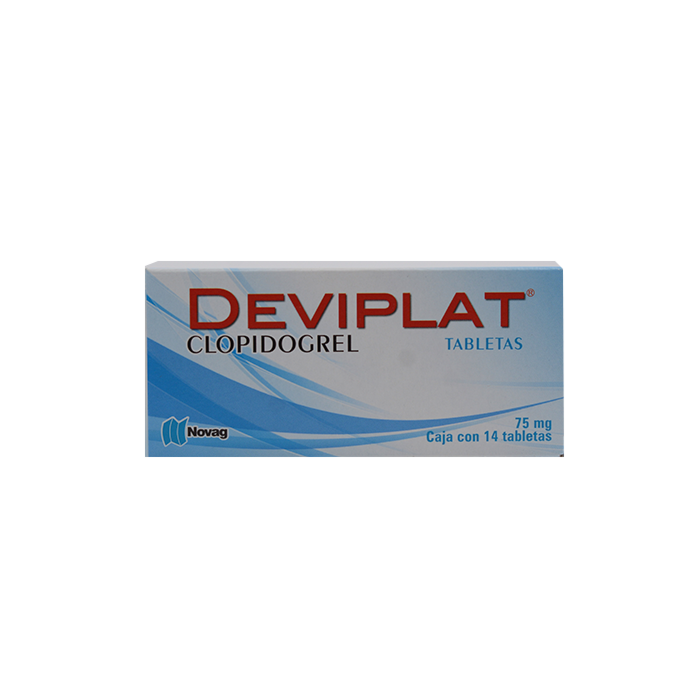 DEVIPLAT c/14 TABS. 75 MG.