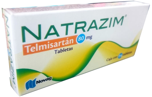 NATRAZIM c/14 TABS. 80 MG.