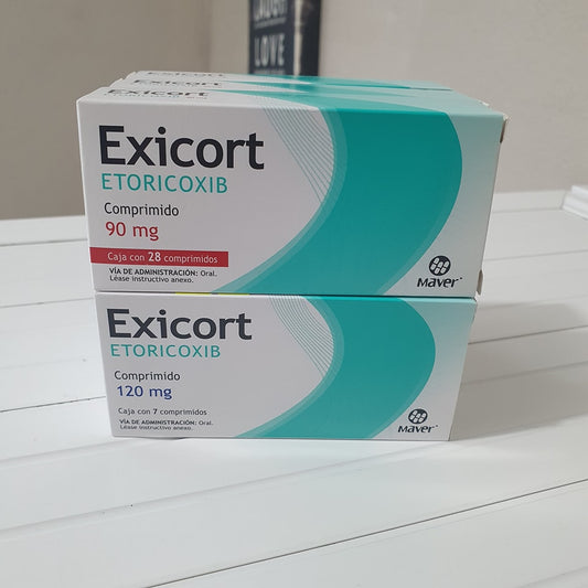 EXICORT c/28 COMPS. 90 MG.