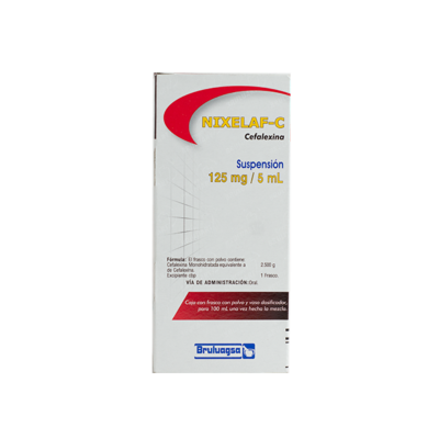 NIXELAF-C SUSP. Fco. 100 ML. 125 MG/5 ML.