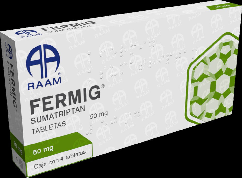 FERMIG c/ 4 TABS. 50 MG.