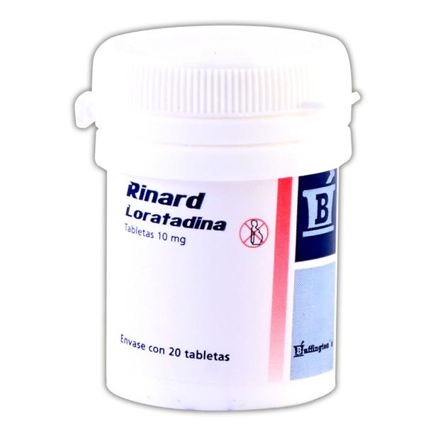 RINARD c/20 TABS. 10 MG.