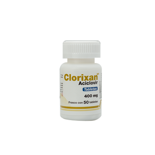 CLORIXAN c/50 TABS. 400 MG.