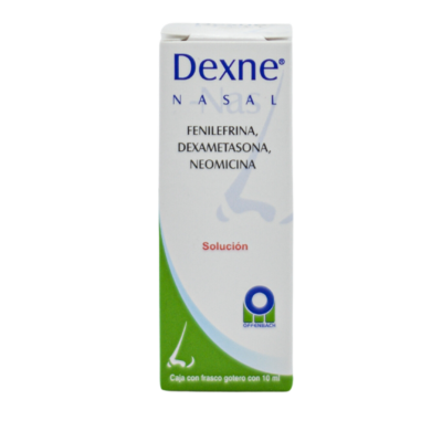 DEXNE NASAL SOL. Fco. Gotero 10 ML. 1.0-3.5-2.5 MG/1 ML.