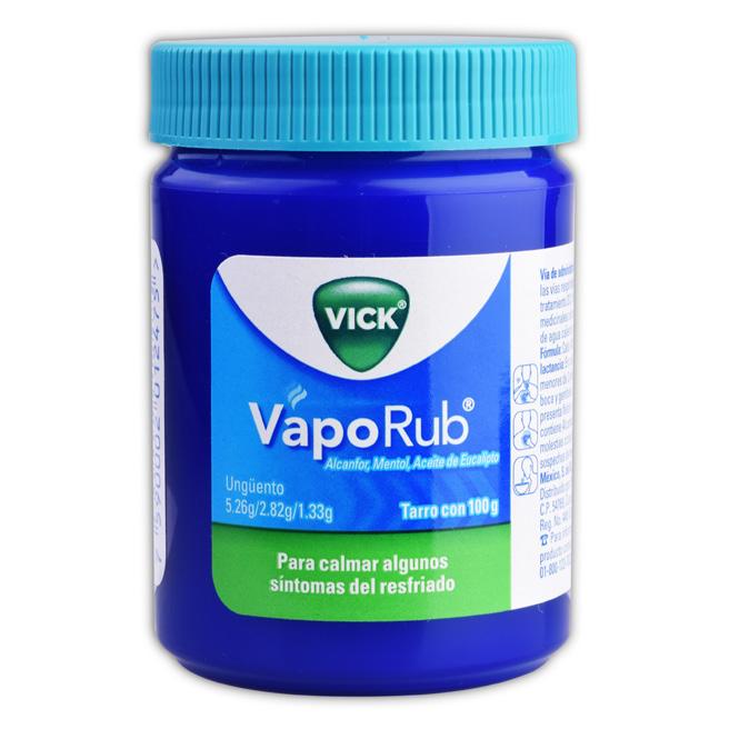 VICK VapoRub UNGÜENTO Tarro c/100 G. 5.26/2.82/1.33 G.