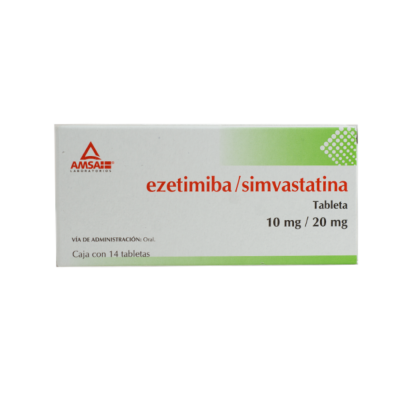 EZETIMIBA/SIMVASTATINA (Amsa) c/14 TABS. 10/20 MG.