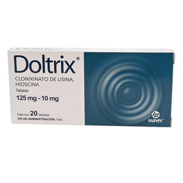 DOLTRIX c/20 TABS. 125/10 MG.