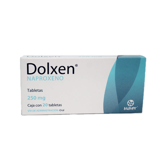 DOLXEN c/20 TABS. 250 MG.