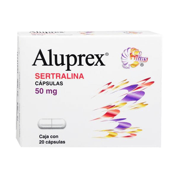 ALUPREX Fco. c/20 CAPS. 50 MG.