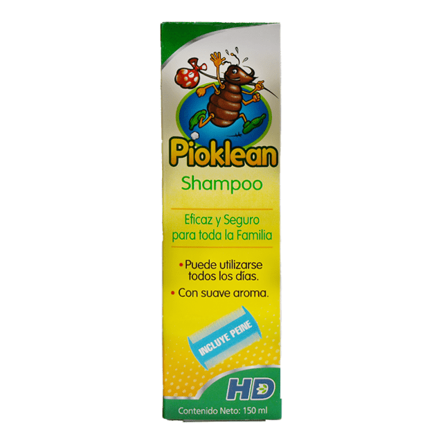 PIOKLEAN SHAMPOO/PEINE 150 ML.