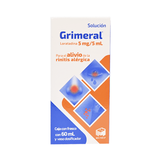 GRIMERAL SOLUCIÓN Fco. 60 ML. 5 MG/5 ML.