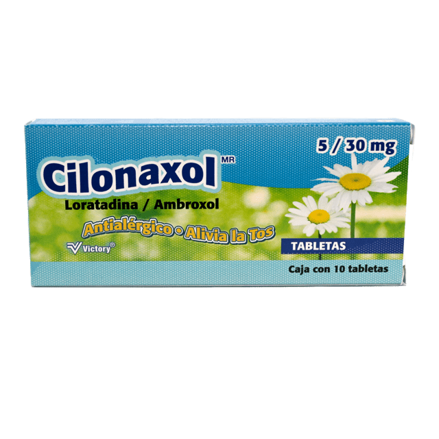 CILONAXOL c/10 TABS. 5/30 MG.