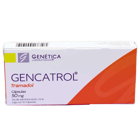 GENCATROL c/10 CAPS. 50 MG.