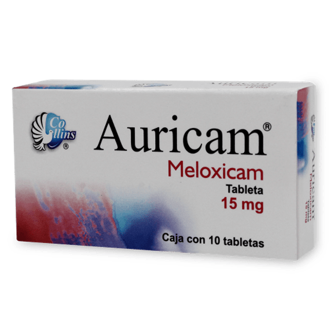 AURICAM c/10 TABS. 15 MG.