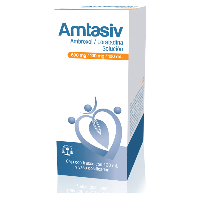 AMTASIV SOLUCIÓN Fco. 120 ML. 600-100 MG/100 ML.