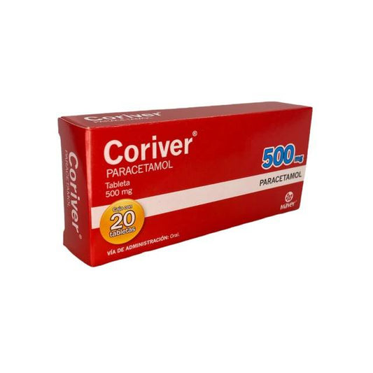 CORIVER c/20 TABS. 500 MG.