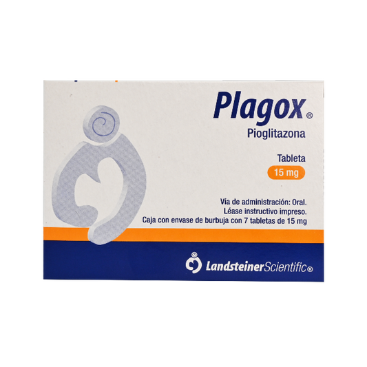 PLAGOX c/7 TABS. 15 MG.