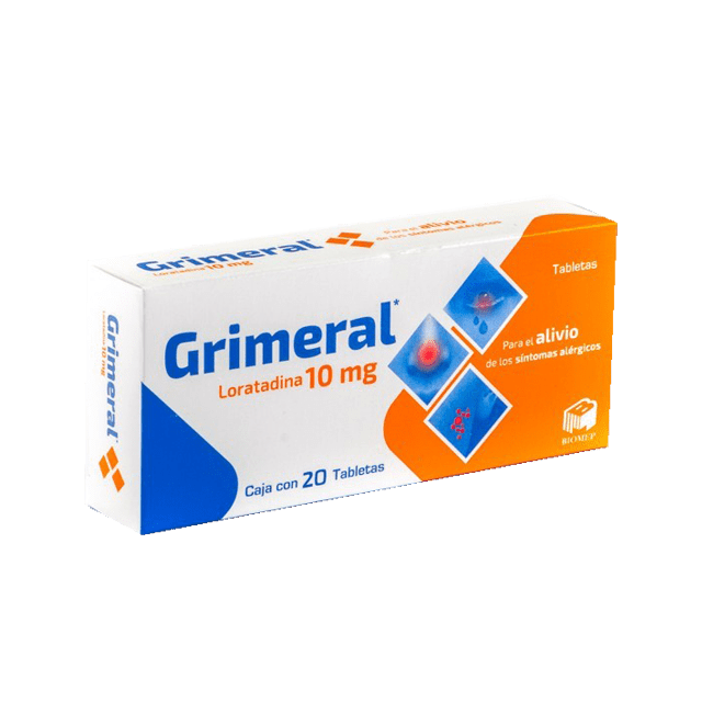 GRIMERAL c/20 TABS. 10 MG.