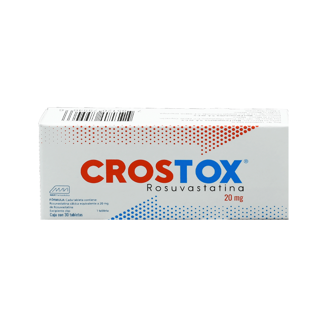 CROSTOX c/30 TABS. 20 MG.