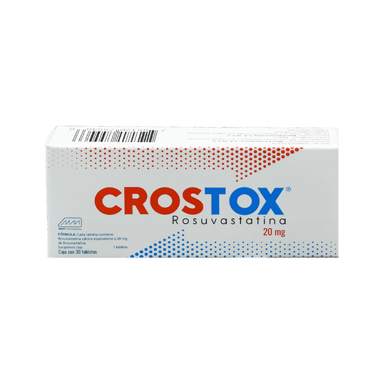 CROSTOX c/30 TABS. 20 MG.