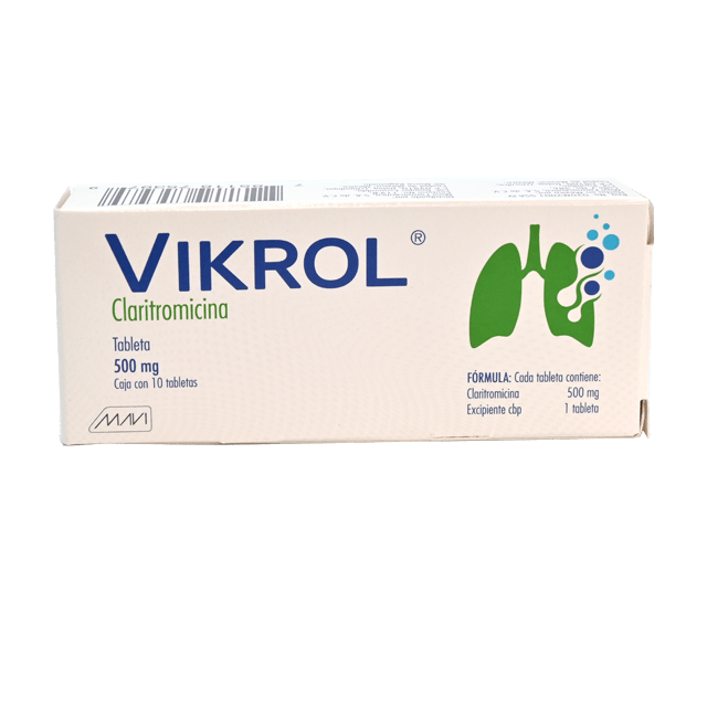 VIKROL c/10 TABS. 500 MG.