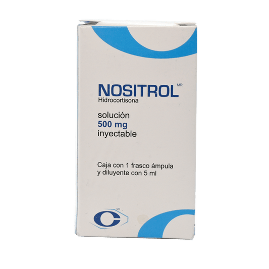 NOSITROL Sol. Iny. c/1 FCO. AMP. 500 MG/5 ML.