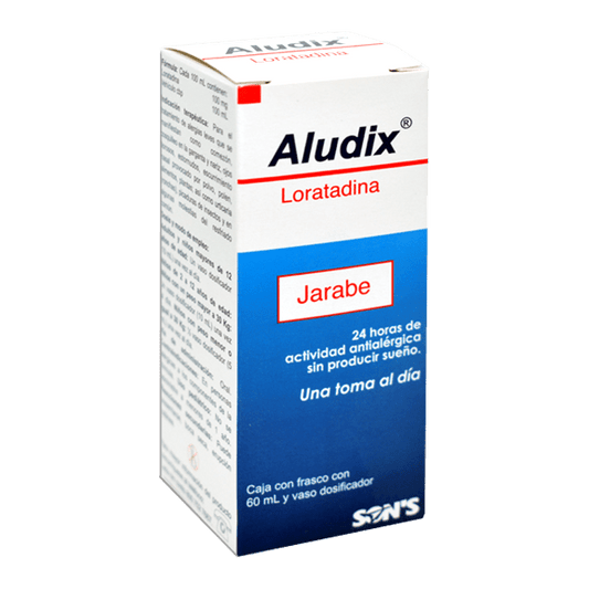 ALUDIX JARABE Fco. 60 ML. 100 MG/100 ML.