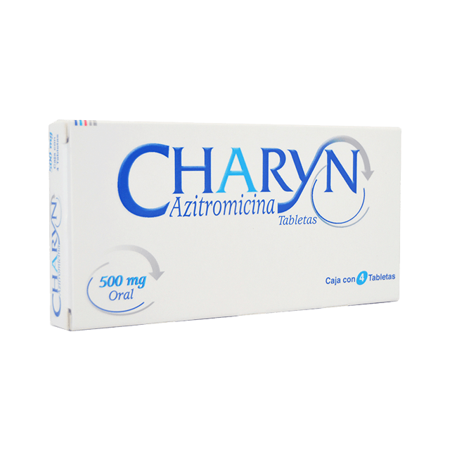 CHARYN c/4 TABS. 500 MG.