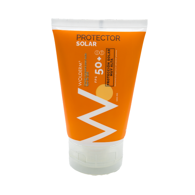 WOLDERM Protector Solar Corporal FPS+50 Tubo c/100 ML.