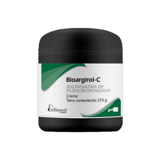 BIOARGIROL-C CREMA Tarro c/375 G. 1 G/100 G.