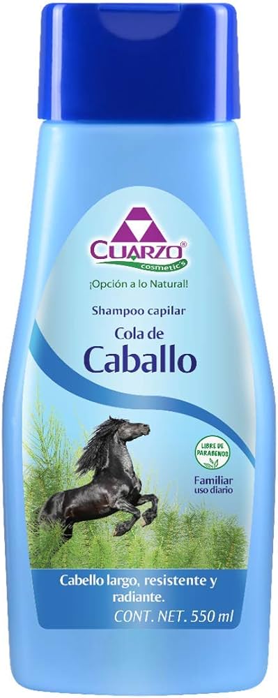 SHAMPOO COLA DE CABALLO c/Keratina (Cuarzo) 550 ML.