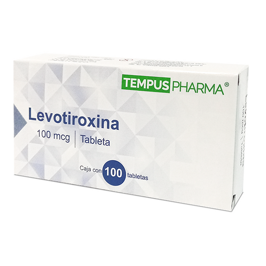 LEVOTIROXINA (TempusPharma) c/100 TABS. 100 MCG.