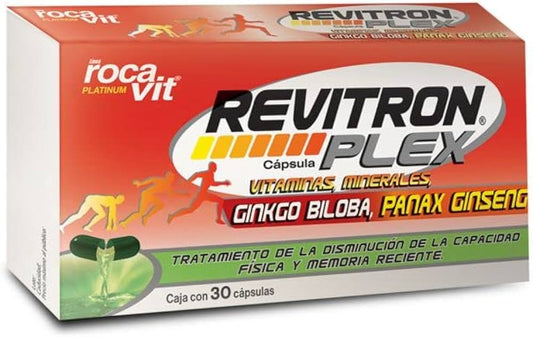 REVITRON PLEX c/30 CÁPSULAS. (3 Pack)