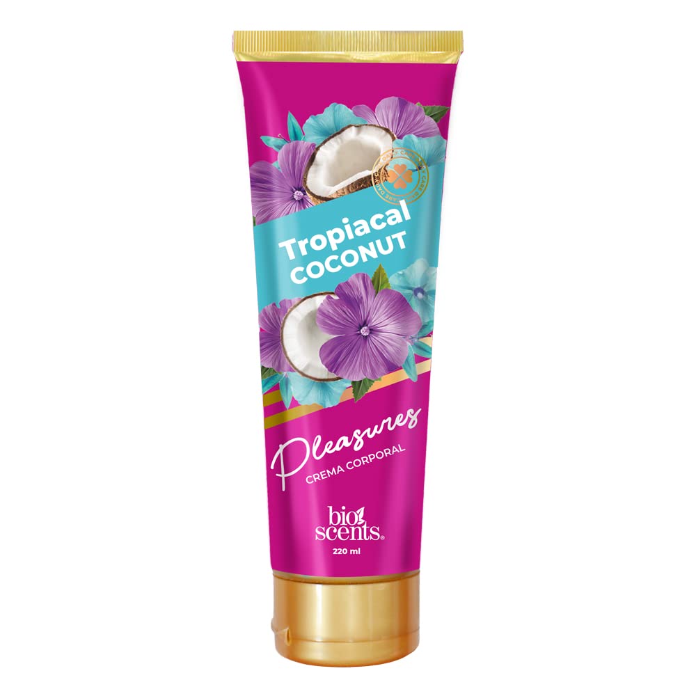 PLEASURES TROPICAL COCONUT Crema Corporal TUBO c/220 ML.