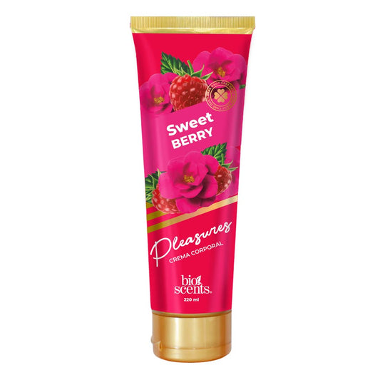 PLEASURES SWEET BERRY Crema Corporal TUBO c/220 ML.