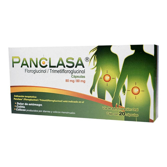 PANCLASA c/20 CAPS. 80/80 MG.