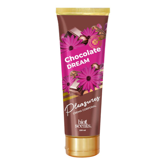 PLEASURES CHOCOLATE DREAM Crema Corporal TUBO c/220 ML.