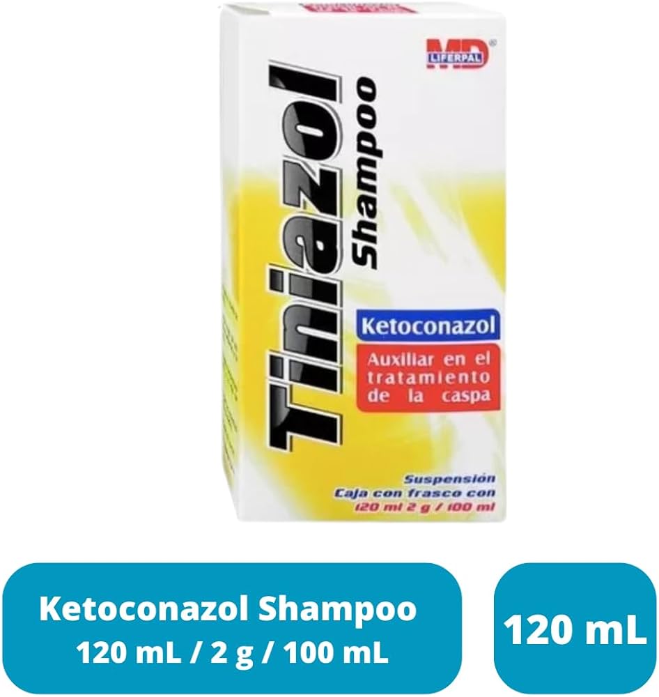 TINIAZOL SHAMPOO Fco. 120 ML. 2 G/100 ML.