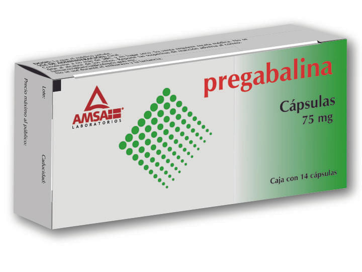 PREGABALINA (Amsa) c/14 CAPS. 75 MG.