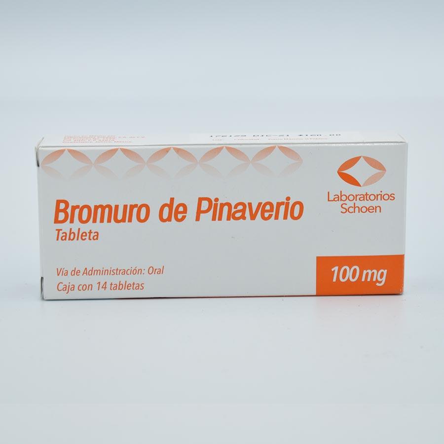 BROMURO DE PINAVERIO (Schoen) c/14 TABS. 100 MG.