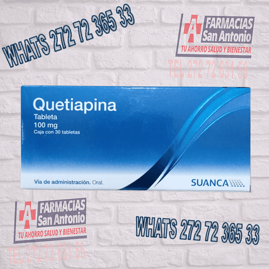 QUETIAPINA (Suanca) c/30 TABS. 100 MG.